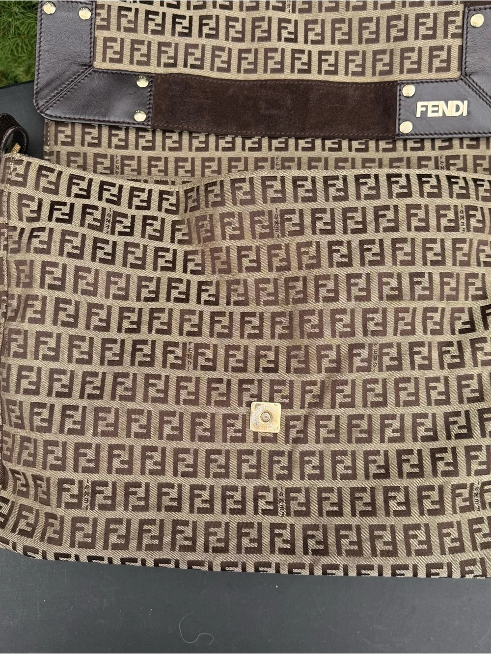 Fendi messenger bag